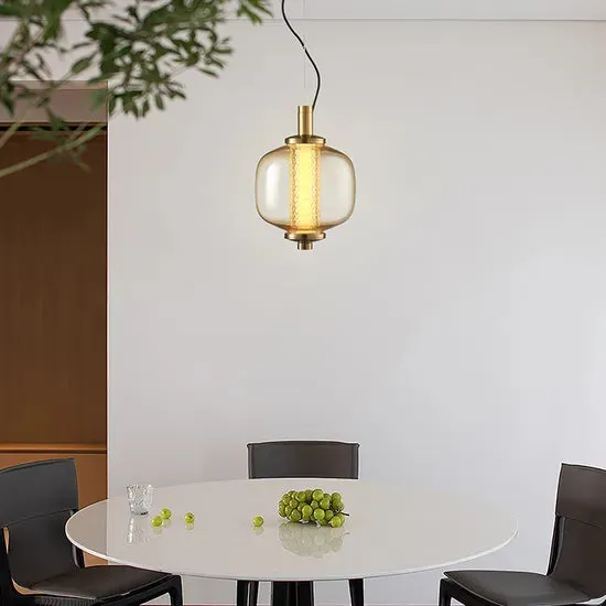 DLSS Lighting Contemporary Style Pendant Lamp Interior Decor Lighting Iron LED Chandelier, in a room, photo 5 of 6