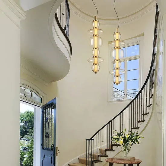 DLSS Lighting Contemporary Style Pendant Lamp Interior Decor Lighting Iron LED Chandelier, in a room, photo 2 of 6
