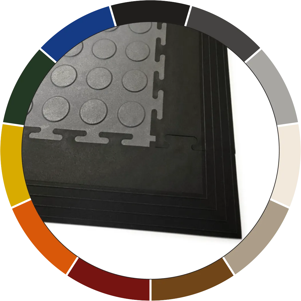 Perfection Floor Tile Dark Gray Garage Floor Edge Trim, 3 in W x 20.5 in L, 4-Pack, photo 15 of 15