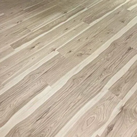 Defense+ Antique Linen Hickory 14 mm T x 6.1 in. W Waterproof Laminate Wood Flooring (16.1 sqft/case), photo 9 of 15