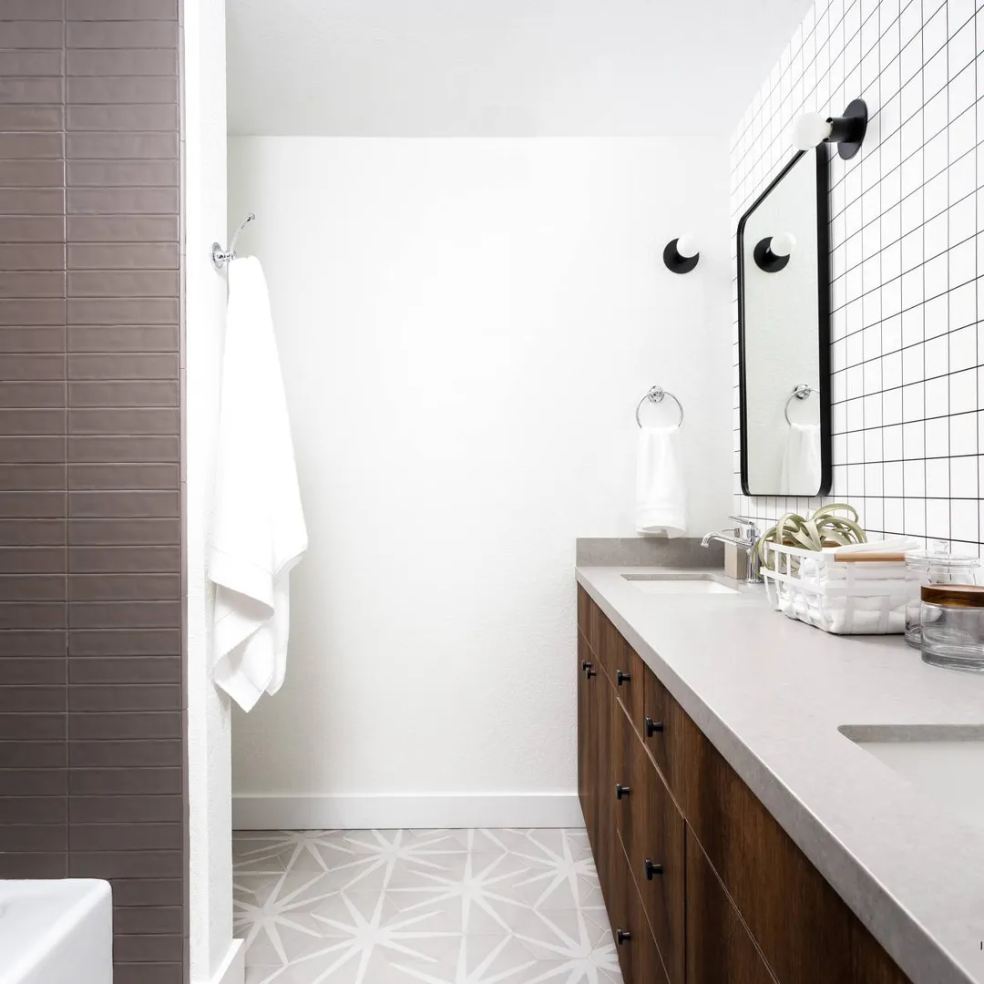 Bedrosians Allora 8.5" x 10" Hexagon Porcelain Decorative Tile in Stella (12.67 SqFt/Ctn), photo 5 of 8