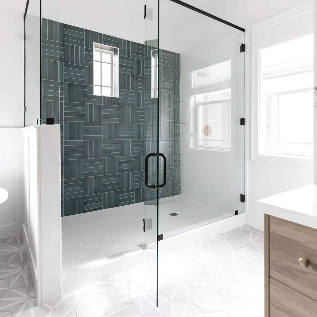 Bedrosians Allora 8.5" x 10" Hexagon Porcelain Decorative Tile in Stella (12.67 SqFt/Ctn), photo 8 of 8
