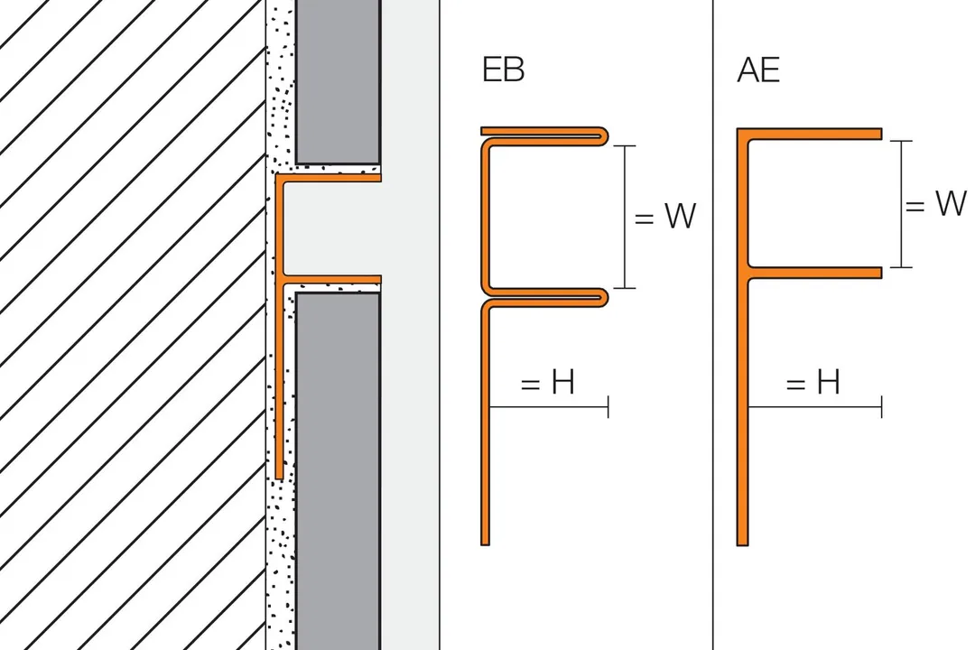 Schluter Systems DECO-SG 0.5-in W x 98.5-in L Satin Anodized Aluminum Shadow Gap Tile Edge Trim, photo 3 of 5