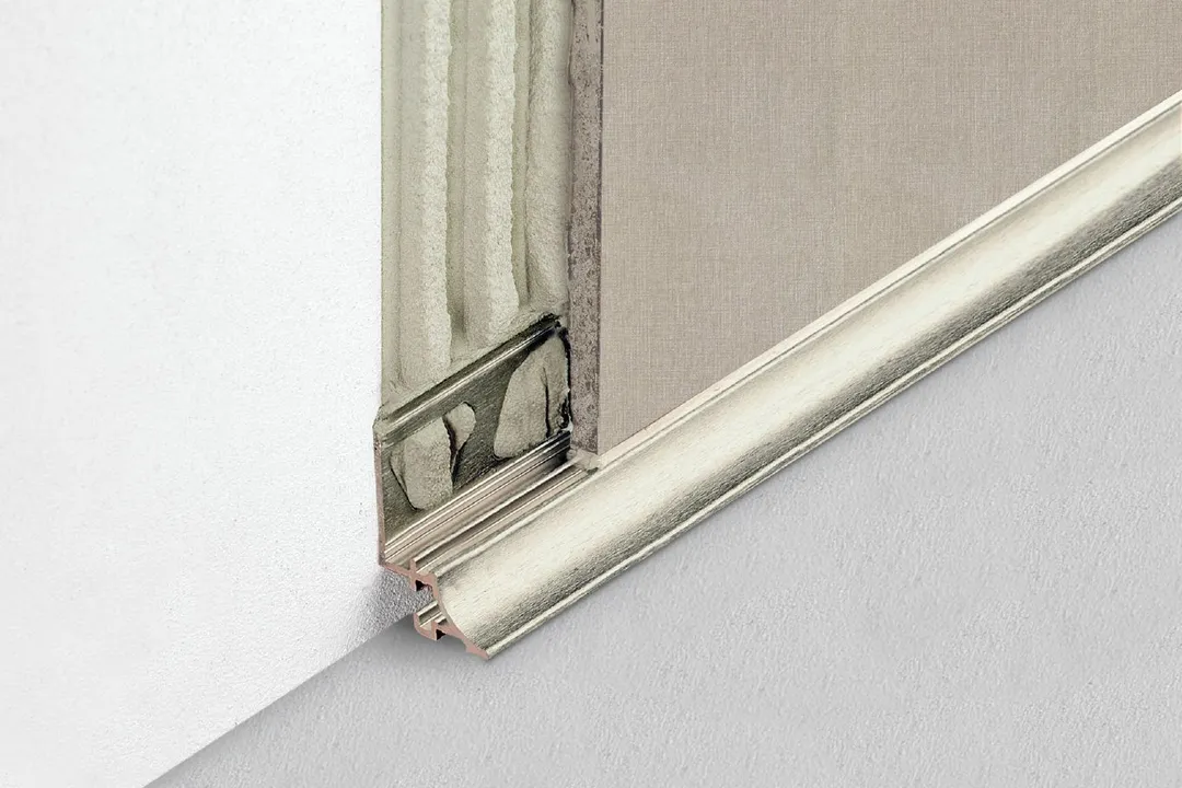 Schluter Systems DILEX-AHKA 0.313-in W x 98.5-in L Rustic Brown Textured Color-Coated Aluminum Tile Edge Trim, photo 2 of 4