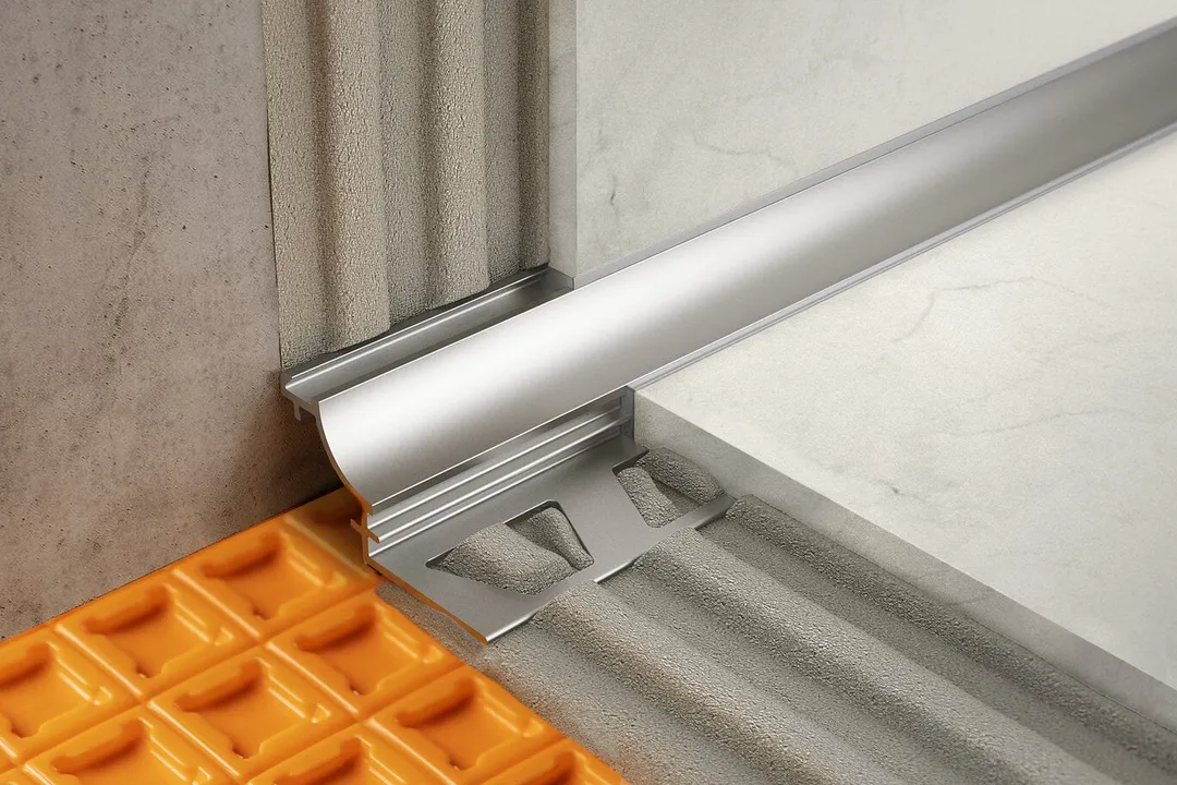 Schluter Systems DILEX-AHK 0.5-in W x 98.5-in L Bronze Aluminum Tile Edge Trim, photo 2 of 6