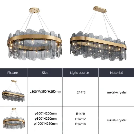 DLSS LIGHTING Dlsslighting Chandelier Lamp Luxury for Home Decor Modern Chandeliers & Pendant Lights, photo 5 of 6