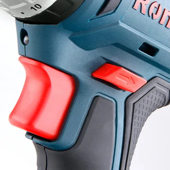 Ronix Drill Screwdriver Cordless Powerful Machine Screwdriver Tool Kit Cordless Drill Driver, photo 4 of 6