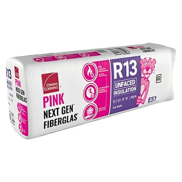 Owens Corning R-13 Un-Faced Fiberglass Insulation Batts (All Sizes), photo 2 of 5