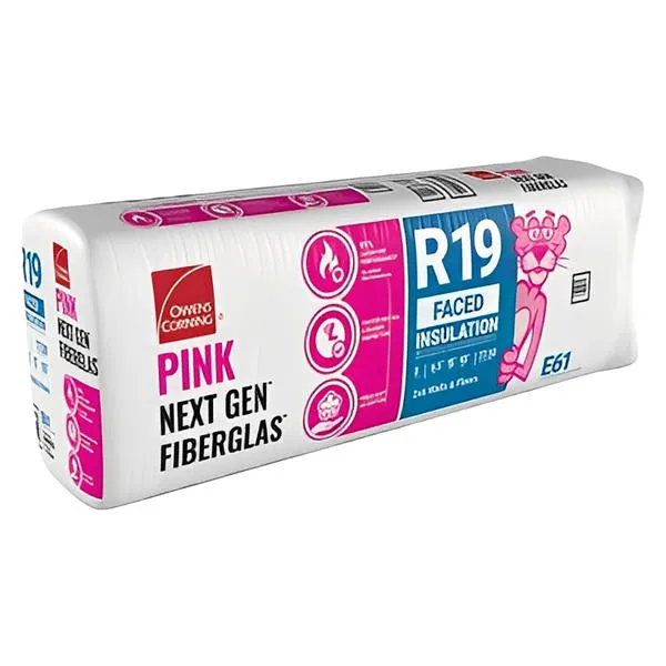 Owens Corning R-19 Kraft Faced Fiberglass Insulation Batts (All Sizes), photo 3 of 6