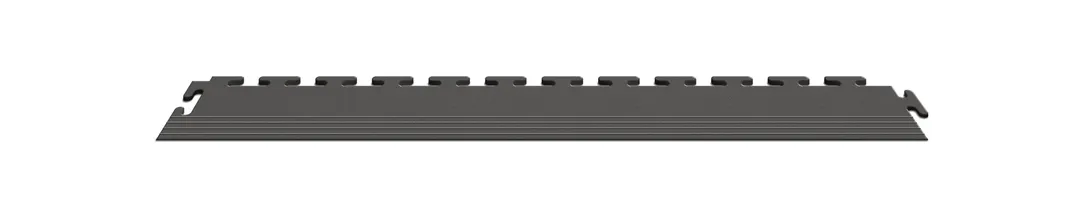 Perfection Floor Tile Dark Gray Garage Floor Edge Trim, 3 in W x 20.5 in L, 4-Pack, photo 14 of 15