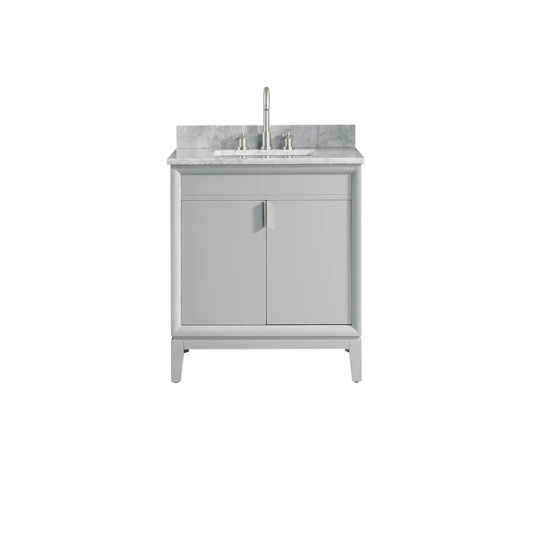 Avanity Emma 30-in Dove Gray Bathroom Vanity Cabinet, photo 7 of 14