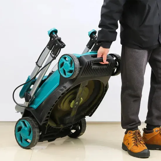 Liangye Electric Garden Tool Grass Cutter Liangye 36V 18inch Rechargeable Battery Operated Hand Push Lawn Mower, photo 3 of 6