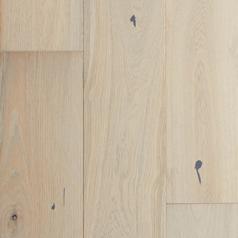 Villa Barcelona Canarias French oak 3/8-in T x 6-1/2-in W Water Resistant Wirebrushed Engineered Hardwood Flooring ( 23.64-sq ft / Carton ), photo 2 of 6