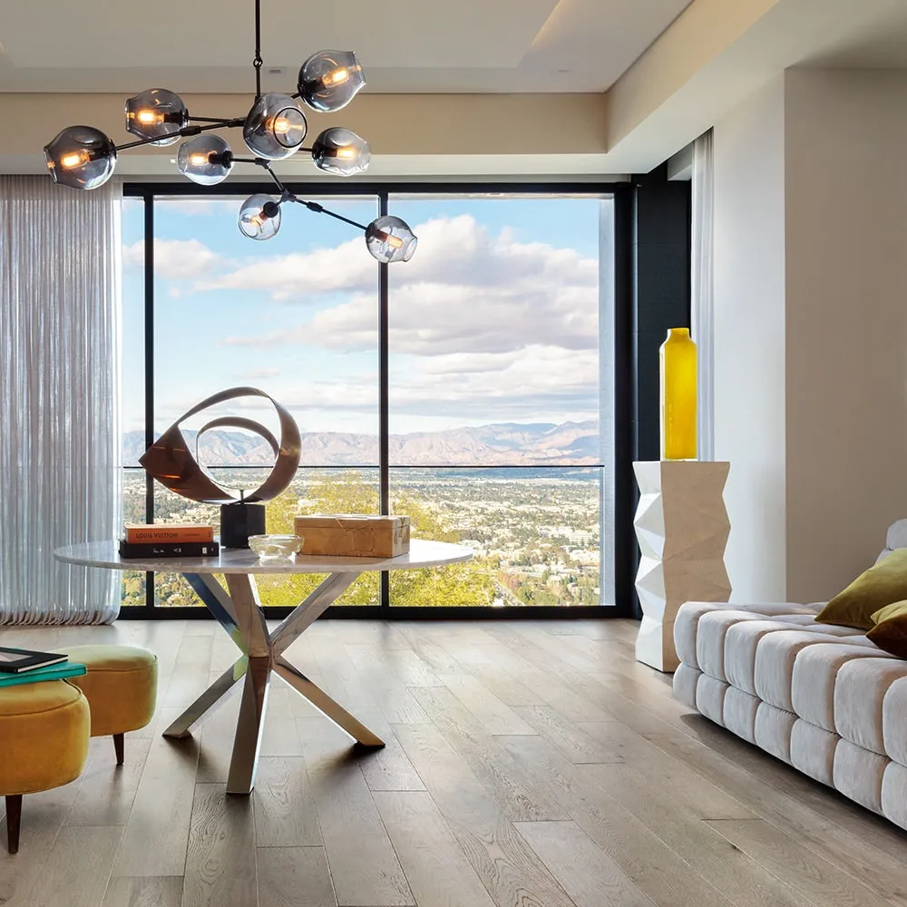 Villa Barcelona Canarias French oak 3/8-in T x 6-1/2-in W Water Resistant Wirebrushed Engineered Hardwood Flooring ( 23.64-sq ft / Carton ), photo 3 of 6