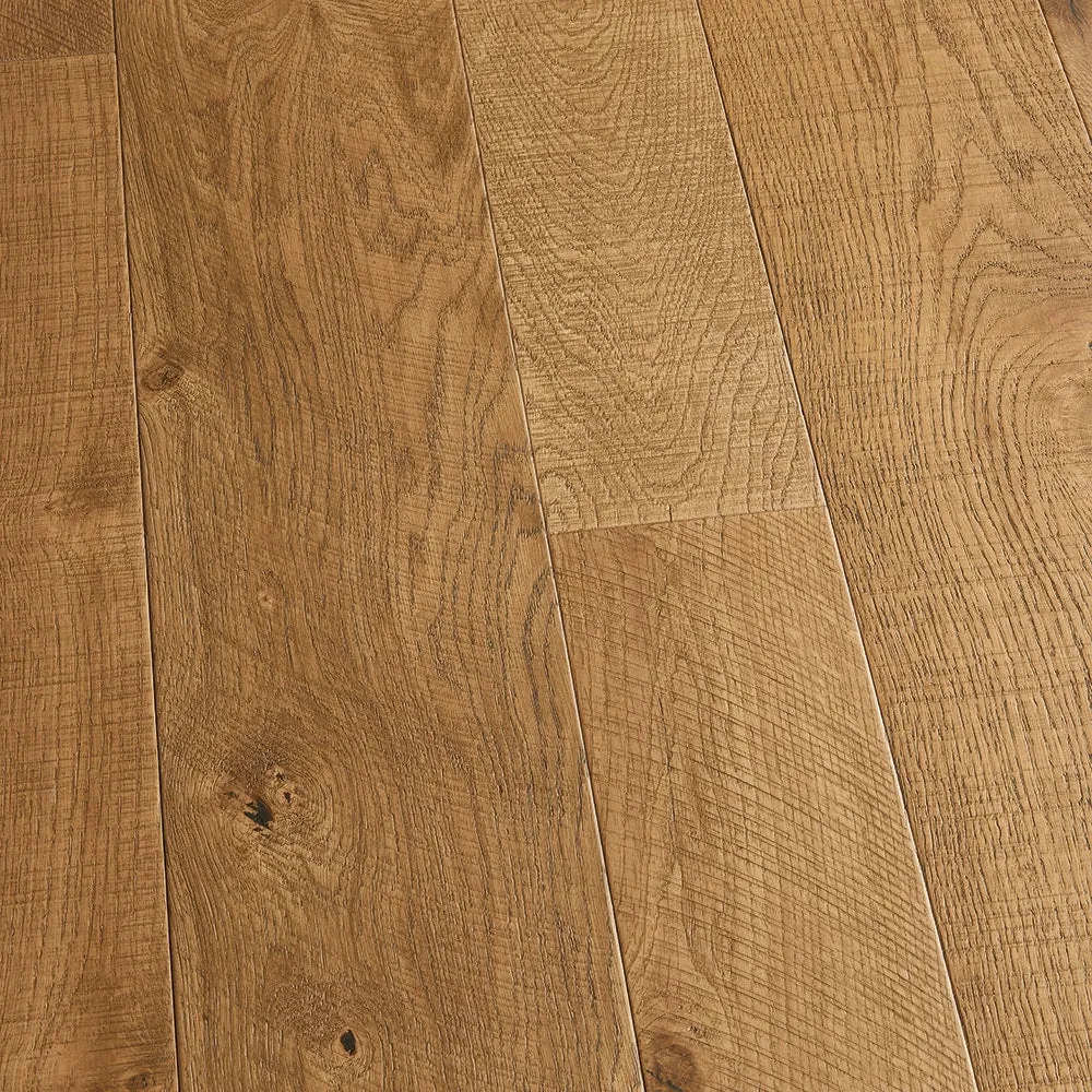 Villa Barcelona Boqueria French oak 1/2-in T x Variable W Water Resistant Distressed Engineered Hardwood Flooring ( 24.93-sq ft / Carton ), photo 4 of 6