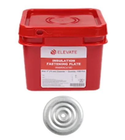 3 in. Metal Insulation Fastening Plate (Box of 1,000)