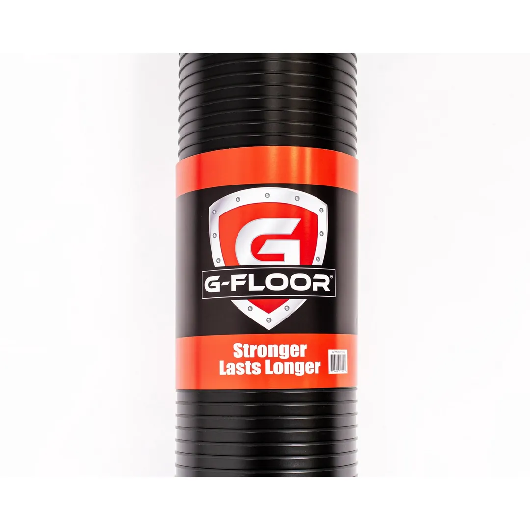 G-Floor Rib 8.5 ft. x 24 ft. Midnight Black Vinyl Garage Flooring Cover and Protector, photo 2 of 6