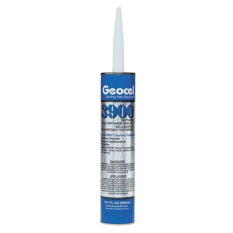 3900 Textured Polyurethane Sealant 10.1 oz Gray Mortar-Look Sealant Tube