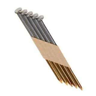 30 Degree Paper Tape Clipped Head Nails Bright Coated Smooth Shank .113 Mill 2-3/8" 2.5M/Box