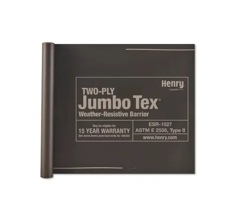 Fortifiber Super Jumbo Tex 2-Ply Weather Barrier, 40 in × 48 ft