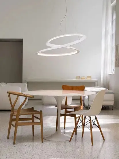 DLSS Lighting Dlsslighting Hanging Lamp Decoration Round LED Chandelier, photo 3 of 5