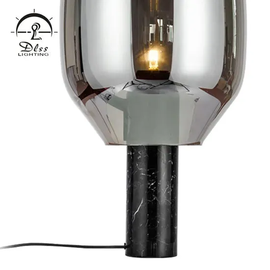 DLSS Lighting Hot Sale Indoor Decoration Coffee Shop Reading Iron Glass LED Desk light, photo 6 of 6