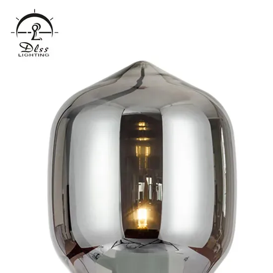 DLSS Lighting Hot Sale Indoor Decoration Coffee Shop Reading Iron Glass LED Desk light, photo 5 of 6