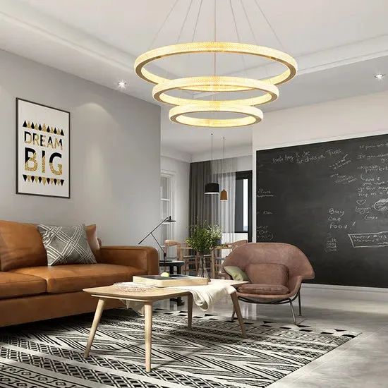 DLSS LIGHTING Hotel Pendant Lighting Indoor Living Aluminum Chandelier for Home Decor Modern Lamp, photo 4 of 6