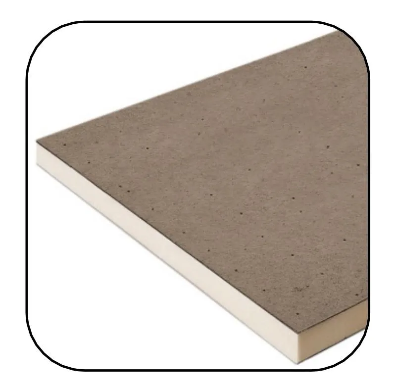 Mule-Hide Products Mule-Hide Polyiso Flat Roof Insulation Board, 1 in. to 4 in. Thick, 4 ft x 8 ft Sheets, Polyisocyanurate Foam, Brown, photo 3 of 9