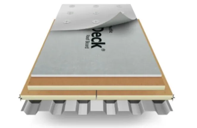 Georgia Pacific DensDeck Roof Board 1/4 in. or 1/2 in. x 4 ft. x 8 ft., photo 2 of 4