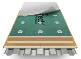 DensDeck Mule-Hide DensDeck Roof Board, Primed and Unprimed Gypsum, 4 ft x 4 ft and 4 ft x 8 ft Sheets, photo 3 of 4