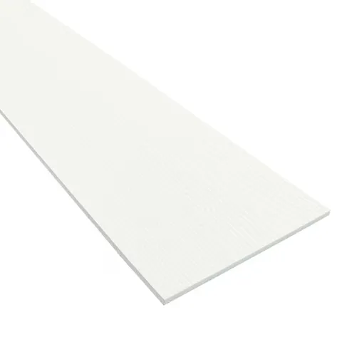 5/16" 8-1/4 in × 12 ft Hardie Plank Select Cedarmill Eased Edge Lap Siding for HardieZone 5 Arctic White