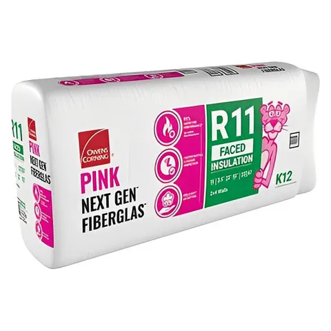 R-11 Kraft Faced Fiberglass Insulation Batts - All Sizes