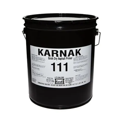 111AF Quick-Drying Asphalt Primer, Black, 5-Gallon Pail
