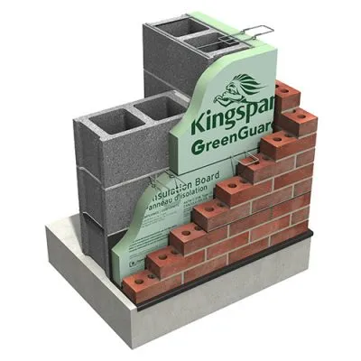 GreenGuard XPS Type IV Insulation Board Square Edge 1-1/2 in × 4 ft × 8 ft