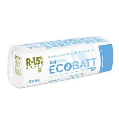 EcoBatt R-15 Kraft-Faced Fiberglass Insulation Batt