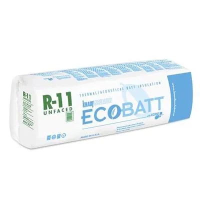 EcoBatt R-11 Unfaced Fiberglass Insulation Batts