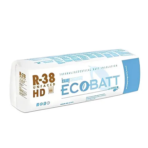 Ecobatt R-38 HD Unfaced Fiberglass Insulation Batts - All Sizes
