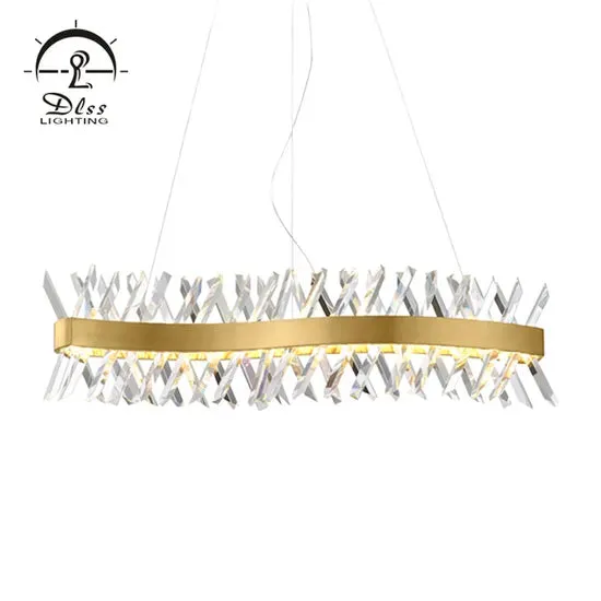 DLSS Lighting Dlsslighting LED 45W 3000K Big Crystal Chandelier Light, photo 4 of 6