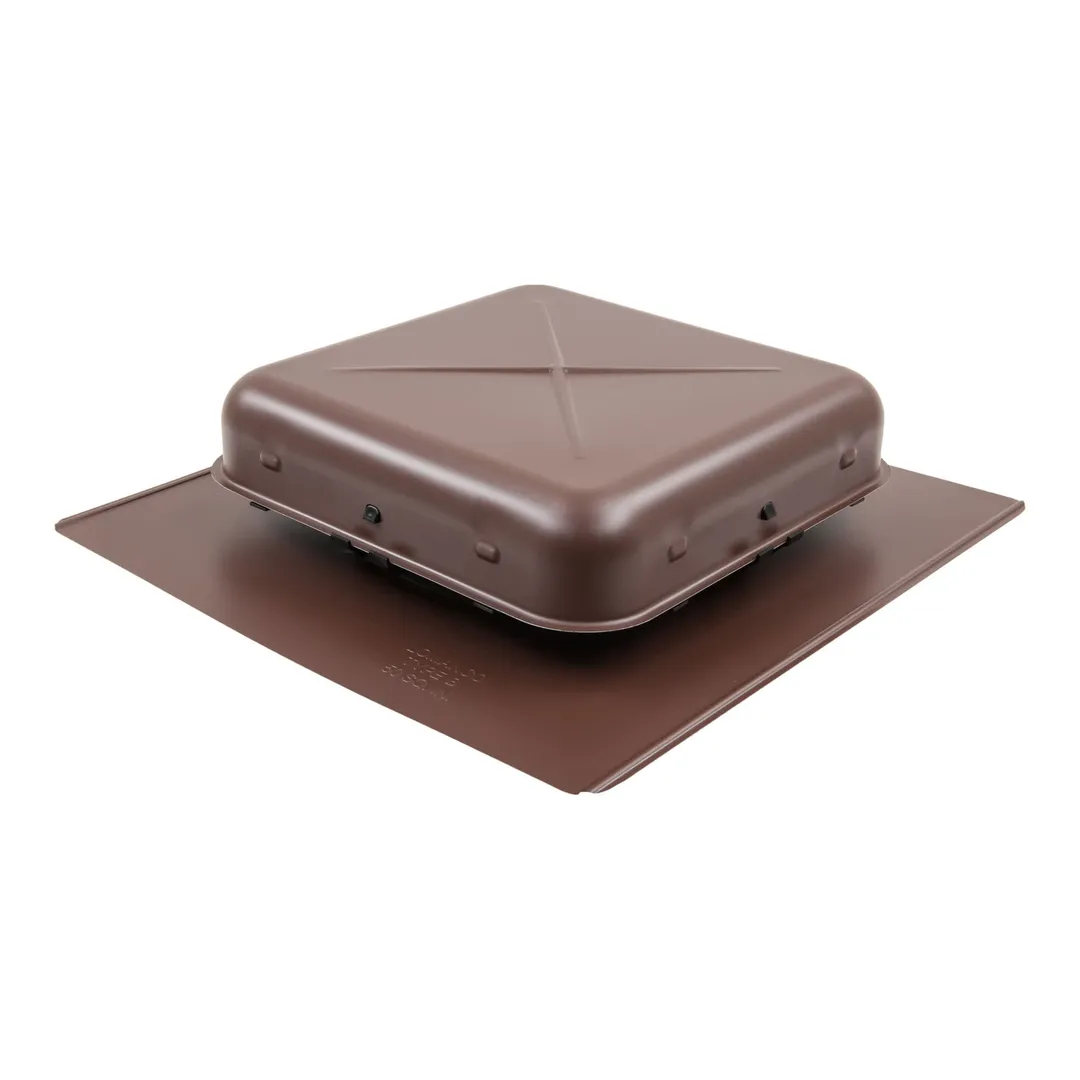 Lomanco 550 Pro-G Pan Style Roof Vent, 9 in., Galvanized Top and Bottom, Bronze/Mill/Brown, photo 3 of 3