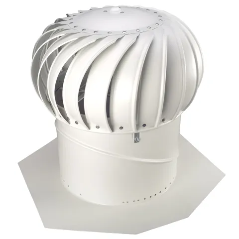 BIB Whirlybird Turbine Ventilator, 14 in., White