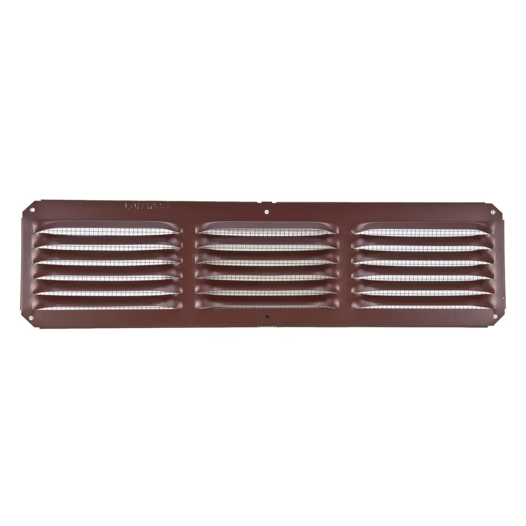 Lomanco Aluminum Cornice Vent, 3 in. x 15 in. and 3 in. x 15 in., White or Brown, photo 4 of 4