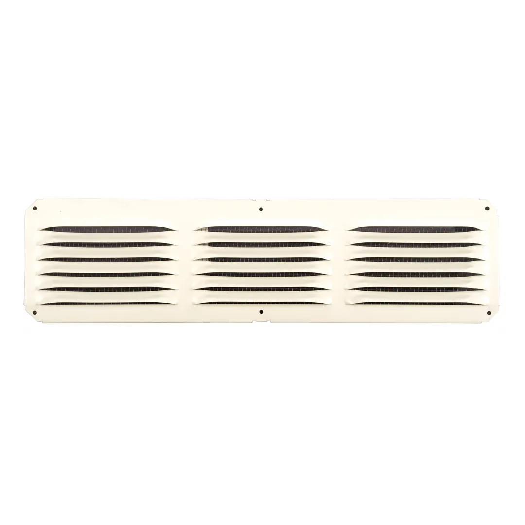 Lomanco Aluminum Cornice Vent, 3 in. x 15 in. and 3 in. x 15 in., White or Brown, photo 2 of 4