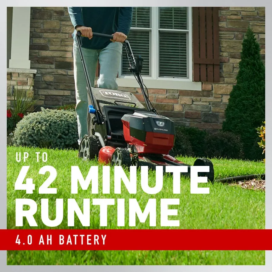 Toro Recycler 21 in. 60-Volt Max Lithium-Ion Cordless Push Lawn Mower (Tool Only, Battery/Charger Not Included), photo 3 of 6