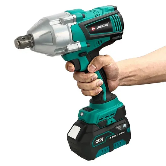 Liangye Heavy Duty Auto Repair Tools 20V 1000nm Cordless Electric Impact Wrench, photo 2 of 6