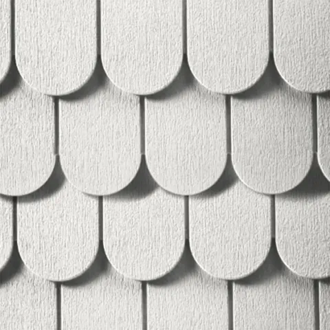Cedar Discovery Vinyl Half-Round White