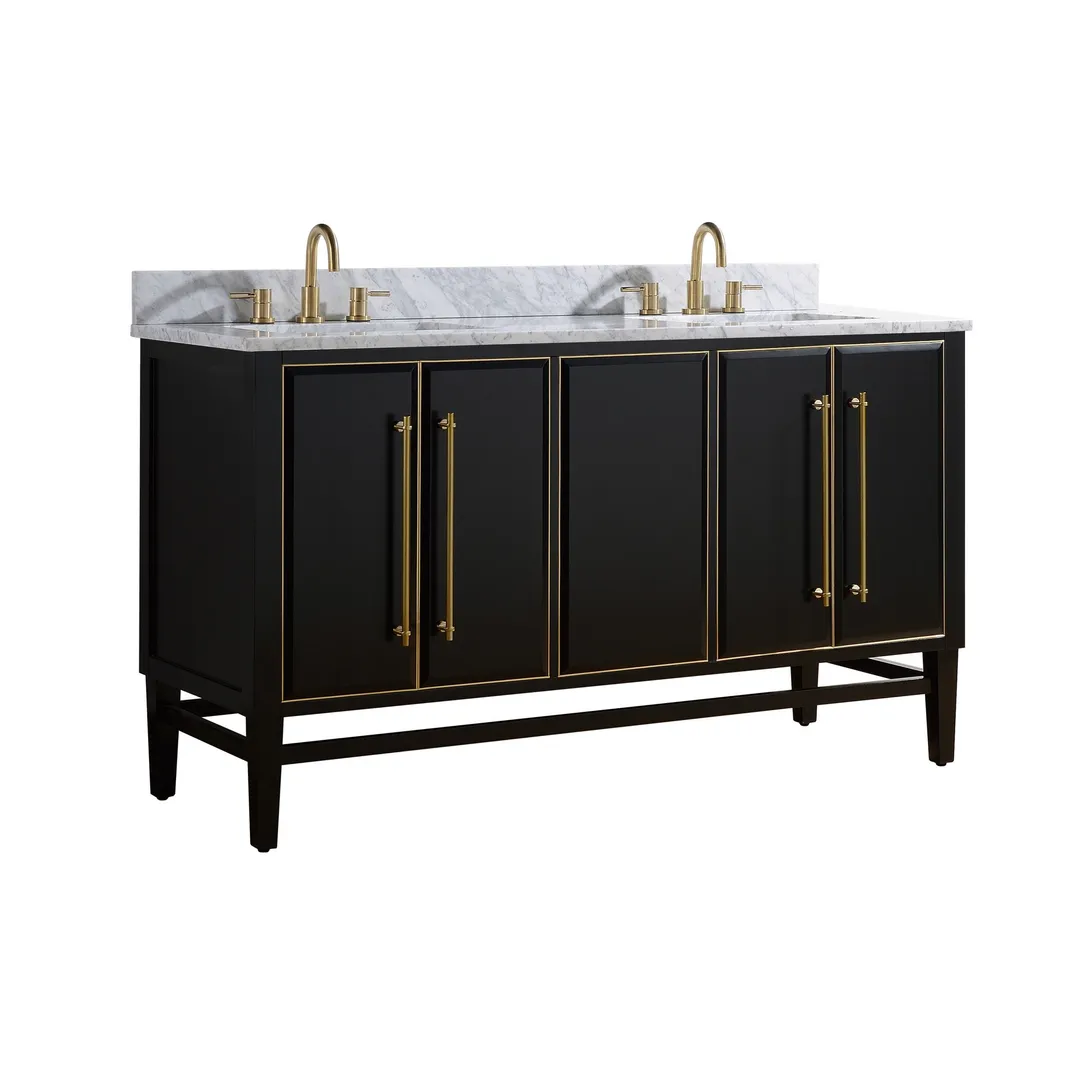 Avanity Mason 60-in White Bathroom Vanity Cabinet, photo 12 of 14