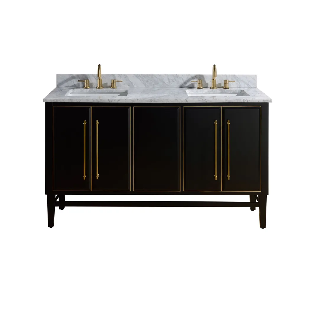Avanity Mason 60-in White Bathroom Vanity Cabinet, photo 11 of 14