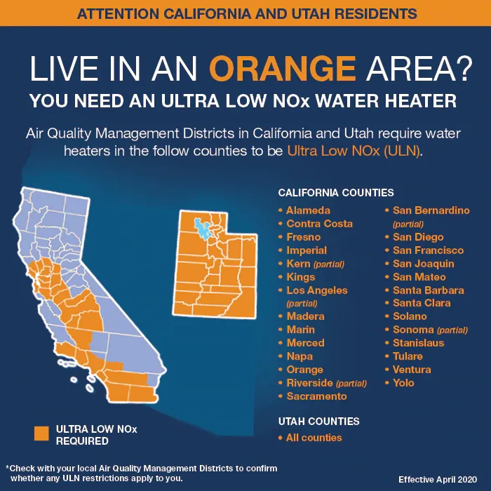 Performance 50 Gal. Tall 6-Year 38,000 BTU Natural Gas Tank Water Heater, photo 4 of 6