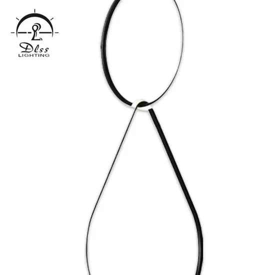 DLSS Lighting Metal Circle Acrylic Pendant Light LED Lighting Simple Lamp Modern Chandelier, photo 5 of 6